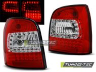 Led takavalot Audi A4 vm.94-01 Avant, puna/valko 