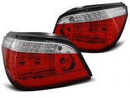 Led takavalot Bmw 5-srj E60 vm.07.03-07, puna/valko 