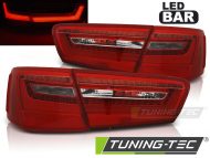 Led takavalot Audi A6 4G vm.11-10.14, puna/valko 