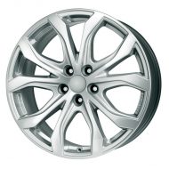 Vanne Alutec W10X jako: 5x114.3, koko: 20, ET: 35, KR: 70.1, Polar Silver