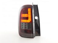 Led takavalot Dacia Duster vm.10-, puna/musta, FK-Automotive