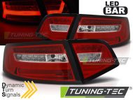 Led takavalot Audi A6 vm.08-11 Sedan, puna/valko 