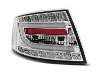 Led takavalot Audi A6 C6 Sedan vm.04.04-08, kromi, 6-pinninen liitin