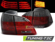 Led takavalot Bmw 5-srj E61 vm.04-03.07 Touring, puna/savu 