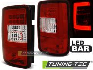 Led takavalot VW Caddy vm.03-03.14, puna/valko 