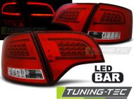 Led takavalot Audi A4 vm.B7 vm.11.04-03.08 Avant, puna/valko 