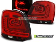 Led takavalot VW Polo vm.09-14, puna/savu 