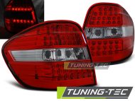 Led takavalot Mercedes-Benz M-srj W164 vm.05-08, puna/valko 