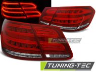 Led takavalot Mercedes-Benz E-srj W212 vm.09-13, puna/valko 