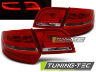 Led takavalot Audi A3 8P vm.04-08 Sportback, puna/valko 