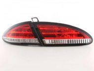 Led takavalot Seat Leon 1P vm.05-09, punainen/kirkas, FK-Automotive