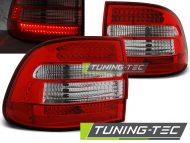 Led takavalot Porsche Cayenne vm.02-06, puna/valko 