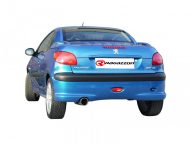 Keskiputki, ruostumaston teräs Peugeot 206 1.6 16V (80 Kw) vm.2001-, Ragazzon