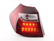 Led takavalot BMW 1-srj E87/E81 3/5-ov vm.04-06, puna/kirkas, FK-Automotive