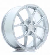 Vanne Japan Racing SL01 18" ET 20-42 jako 5x100-120 Matta hopea