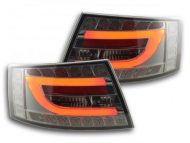 Led takavalot Audi A6 Sedan (4F) vm.04-08, musta, FK-Automotive