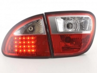 Led takavalot Seat Leon 1M vm.1999-2005, punainen, FK-Automotive