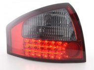 Led takavalot Audi A6 Sedan 4B vm.97-03, puna/musta, FK-Automotive