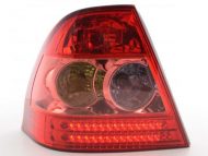 Led takavalot Toyota Corolla sedan E12 vm.02-04, punainen, FK-Automotive