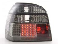 Led takavalot VW Golf 3 1HXO vm.92-97, musta, FK-Automotive