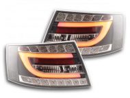 Led takavalot Audi A6 Sedan (4F) vm.04-08, musta, FK-Automotive