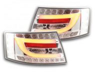 Led takavalot Audi A6 Sedan (4F) vm.04-08, kromi, FK-Automotive