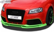 Etuspoileri Audi RS3 vm.2011- (3-ov + Sportback)