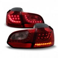 LED Takavalot VW Golf VI vm. 08-12, punainen (Ei GTI/GTD)