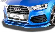 Etuspoileri Audi Q3 (8U, vm.2011-2018, with & ei sovi: S-Line) etusplitteri, RDX