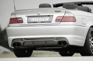 Takahelma M3-Look BMW 3-srj E46 vm.02.02-, cabrio, coupe, sedan, Rieger