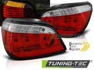 Led takavalot Bmw 5-srj E60 LCI vm.03.07-12.09, puna/valko 