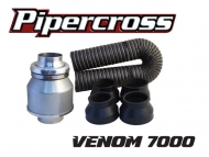Pipercross Venom alumiininen tehosuodatin, 60, 63, 70, 75mm 
