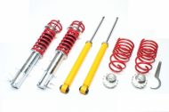 Coilover Opel Corsa D, 06-, etuaks.max 1000kg, taka-aks.max 850kg, madallus säätövara 25-55mm, Ta-Technix