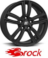 Vanne Brock RC27 jako: 5x114.3, koko: 16, ET: 38, KR: 72.6, Black Matt