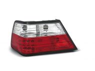 Led takavalot Mercedes-Benz W124 E-srj vm.01.85-06.95, puna/valko 