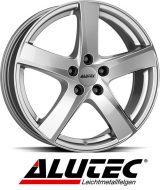 Vanne Alutec Freeze jako: 5x108, koko: 17, ET: 52.5, KR: 63.4, Polar Silver