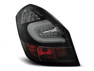 Led takavalot Skoda Fabia II vm.07- 06.14, musta 