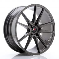 Vanne Japan Racing JR21 20x8,5 5x118 5x110 5x112 5x130 5x108 5x115 5x114,3 5x127 5x120 40 Hyper Gray