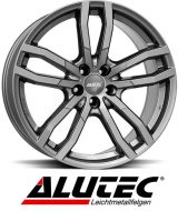 Vanne Alutec DriveX jako: 5x120, koko: 20, ET: 33, KR: 64.1, Metal Grey