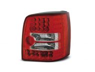 Led takavalot VW Passat B5 vm.11.96-08.00, Variant, puna/valko 