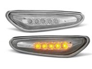 Sivuvilkut BMW 3-srj E46 sedan/touring vm.09.01-03.05, kromi led