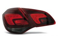 Led takavalot Opel Astra J vm.10-15 Hatchback, puna/savu 