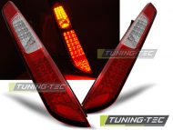 Led takavalot Ford Focus MK2 vm.08-10, Hatchback, puna/valko 