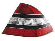 Led takavalot Mercedes-Benz W220 S-srj vm. 09.98-05.05, punainen, musta 