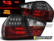 Led takavalot Bmw 3-srj E90 vm.03.05-08.08, puna/valko, musta 