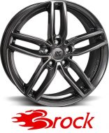 Vanne Brock RC29 jako: 5x100, koko: 17, ET: 38, KR: 63.4, Dark Sparkle