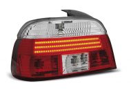 Led takavalot Bmw 5-srj E39 vm.09.95-08.00, puna/valko 