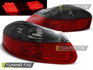 Led takavalot Porsche Boxster vm.96-04, puna/savu 