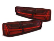 Led takavalot Audi A6 4G vm.11-14 Sedan , puna/valko 