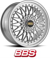Vanne BBS Super RS jako: 5x112, koko: 19, ET: 48, KR: 82, Brilliant Silver